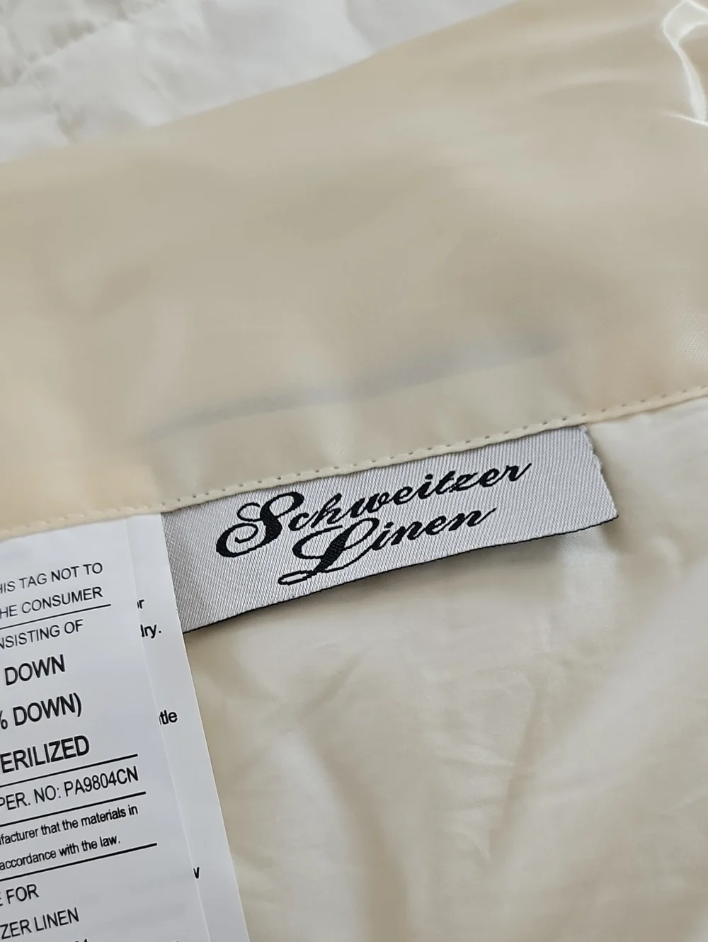 Schweitzer Linen this never